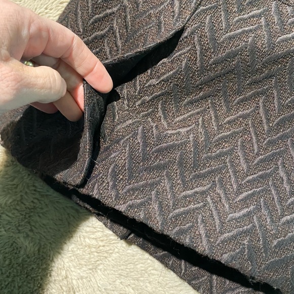 Mackage NWOT chevron belted waist wool coat - Picture 7 of 16